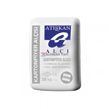 Atışkan Kartonpiyer Alçısı 25kg Atışkan Kartonpiyer Alçısı 25kg