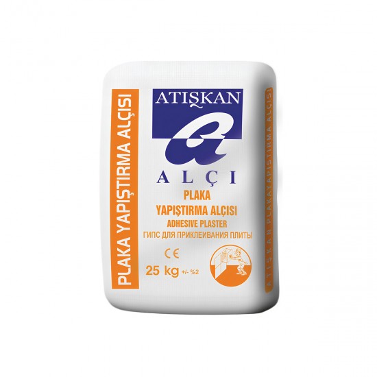 Atışkan Yapıştırma Alçısı 25kg
