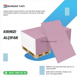 Kırmızı Alçıpan Fiyatları Bursa Kırmızı Alçıpan Fiyatları Bursa